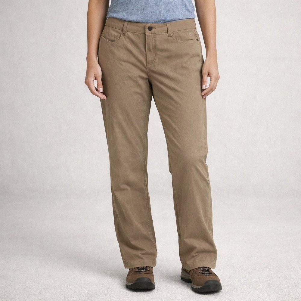 Mountain Hardwear Women's Hiking‎ Pants Size 14 Khaki Outdoor